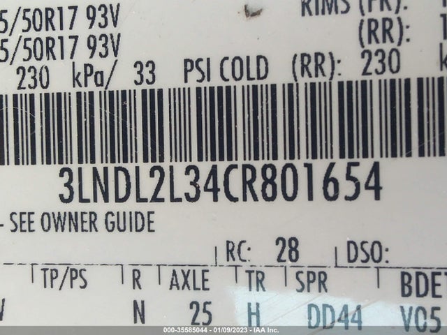 Lincoln MKZ HYBRID 2012 3LNDL2L34CR801654 Image 10