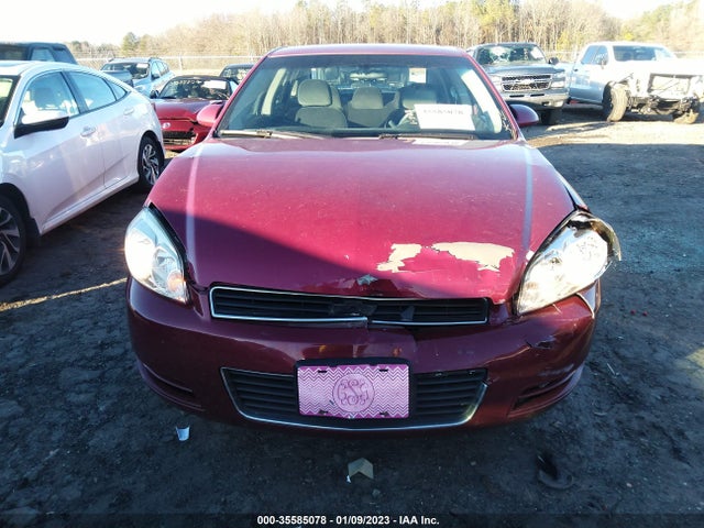 2006 CHEVROLET IMPALA LT 3.5L VIN: 2G1WT55K769305110