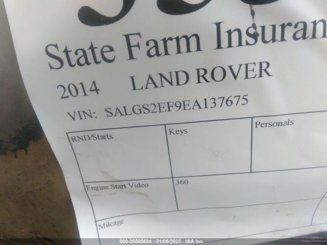 SALGS2EF9EA137675 Land Rover Range Rover Supercharged