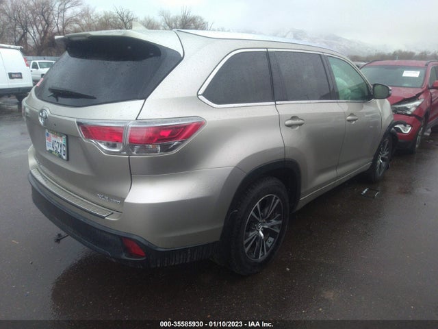 Toyota Highlander Xle 2016 5TDJKRFH5GS235999 Image 4