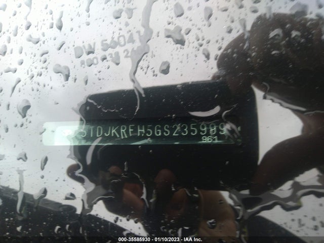 Toyota Highlander Xle 2016 5TDJKRFH5GS235999 Image 9