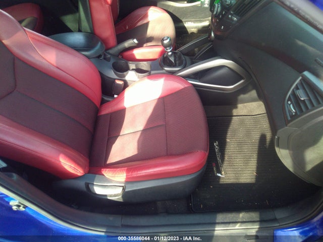 2014 HYUNDAI VELOSTER TURBO R-SPEC VIN: KMHTC6AE6EU205173
