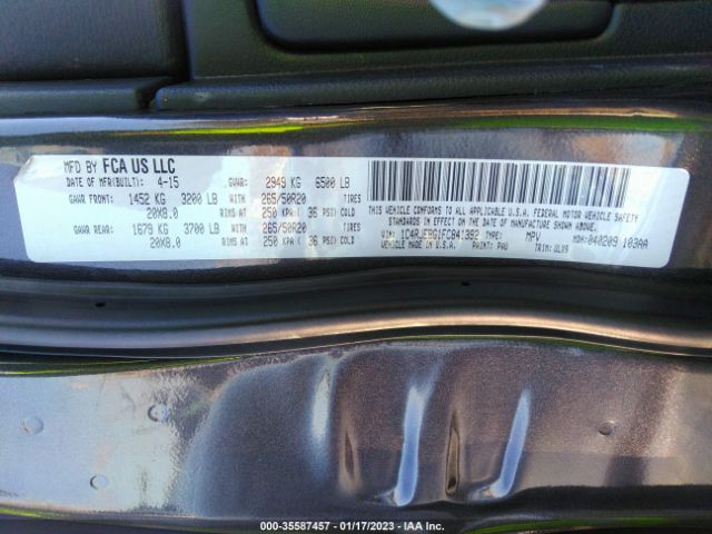 1C4RJEBG1FC841392 Jeep Grand Cherokee Limited