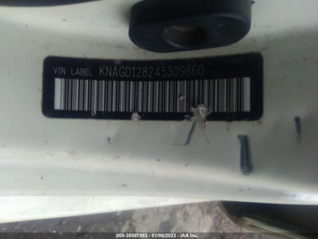 KNAGD128245309860 KIA Optima Lx/ex