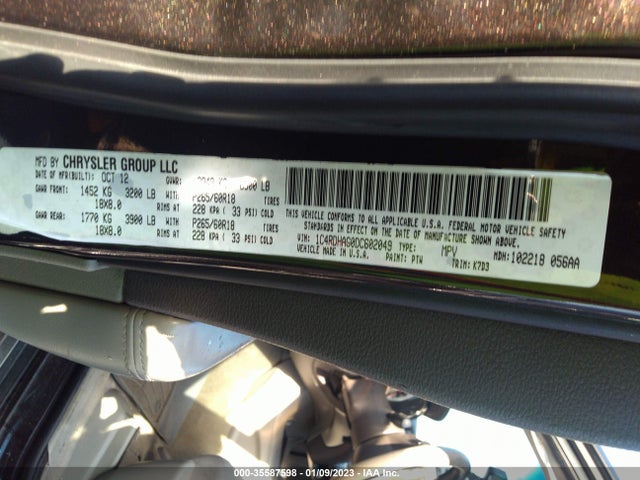 Dodge Durango Sxt 2013 1C4RDHAG0DC602049 Image 10