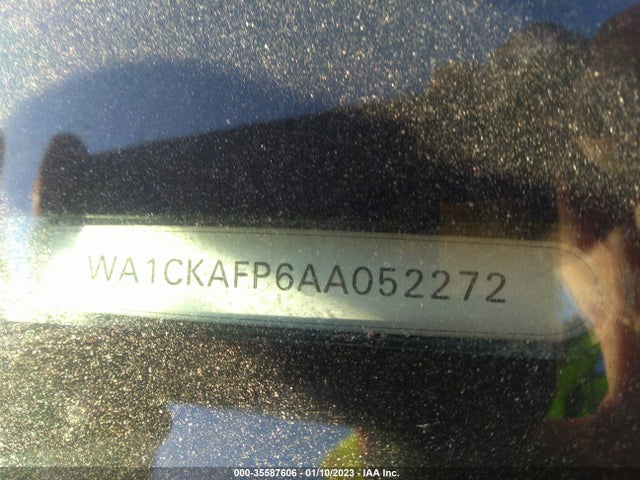 2010 AUDI Q5 PREMIUM VIN: WA1CKAFP6AA052272