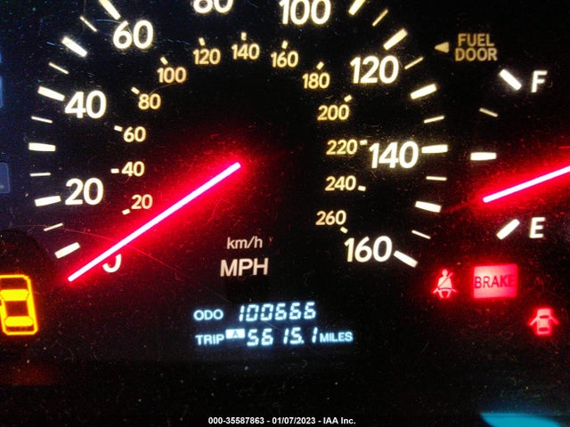 2001 LEXUS LS 430 VIN: JTHBN30F910040335