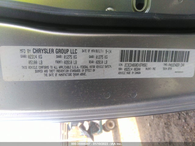 Dodge Charger Se 2014 2C3CDXBG8EH370561 Image 11