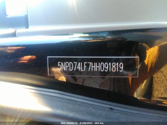Hyundai ELANTRA SE 2017 5NPD74LF7HH091819 Image 10
