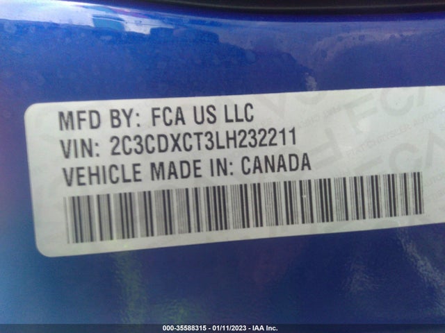 Dodge Charger 2020 2C3CDXCT3LH232211 Image 10