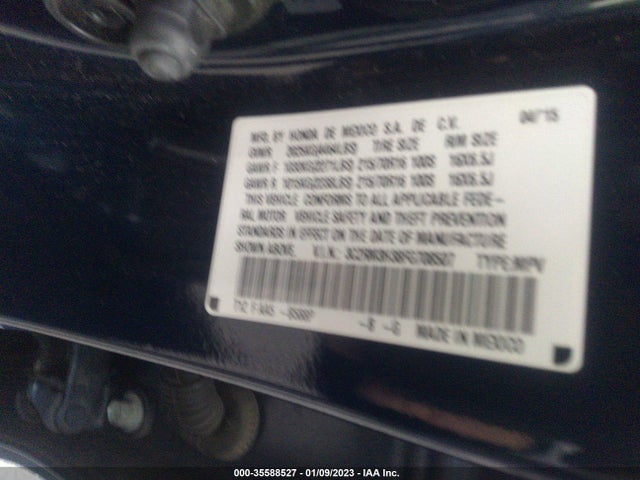 2015 Honda CR-V, VIN: 3CZRM3H38FG708507