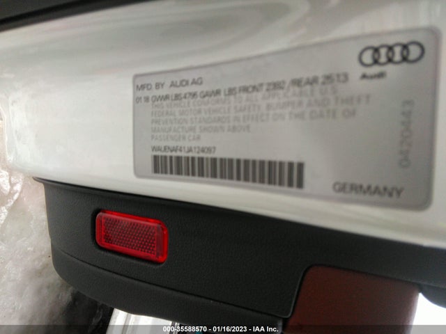 Audi A4 Premium Plus 2018 WAUENAF41JA124097 Image 9