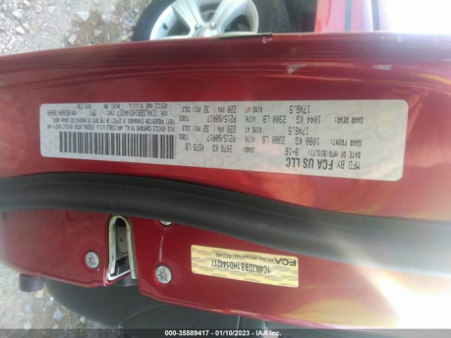 1C4NJDBB1HD144217 Jeep Compass Sport