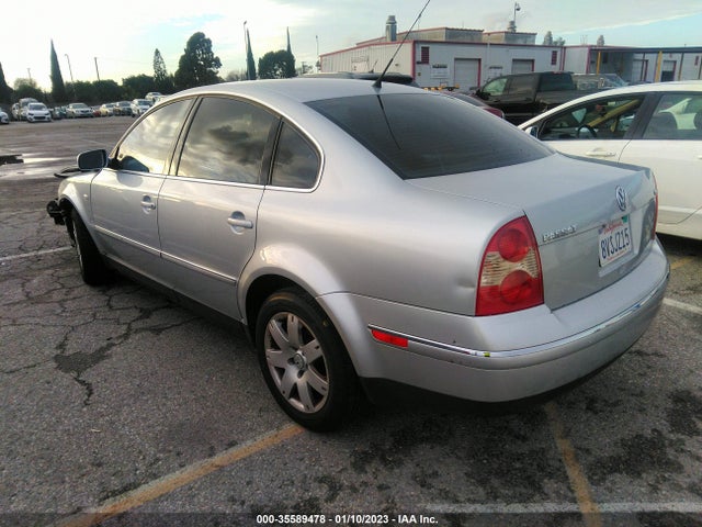 2003 VOLKSWAGEN PASSAT GLX VIN: WVWRH63B23P190119