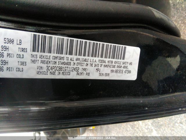 3C4PDCBB1GT112452 Dodge Journey Sxt