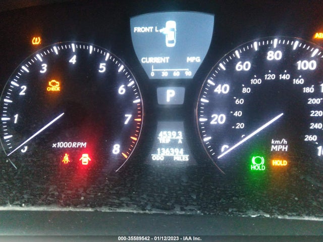 Lexus LS 460 2012 JTHCL5EF1C5013800 Image 8