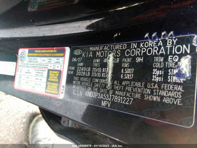KNDJP3A53J7891227 KIA SOUL +