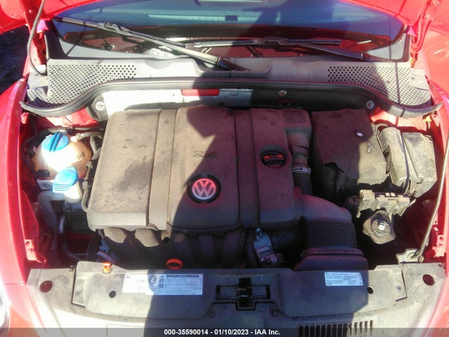 3VWJP7AT1CM630044 Volkswagen Beetle 2.5l W/sun Pzev
