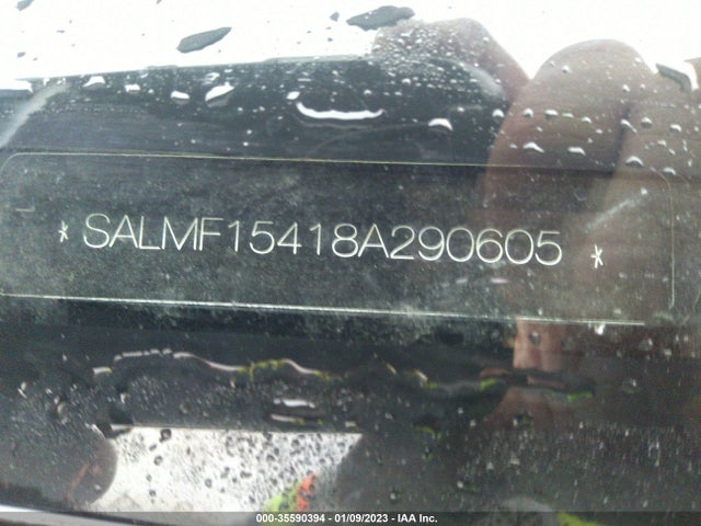 2008 LAND ROVER RANGE ROVER HSE VIN: SALMF15418A290605
