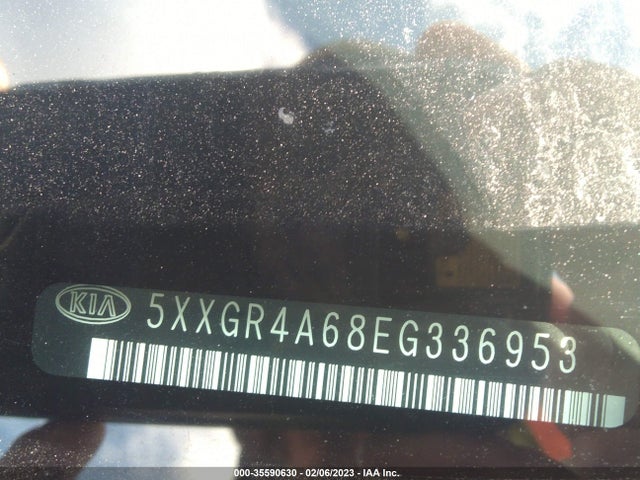 KIA Optima Sx Turbo 2014 5XXGR4A68EG336953 Image 9