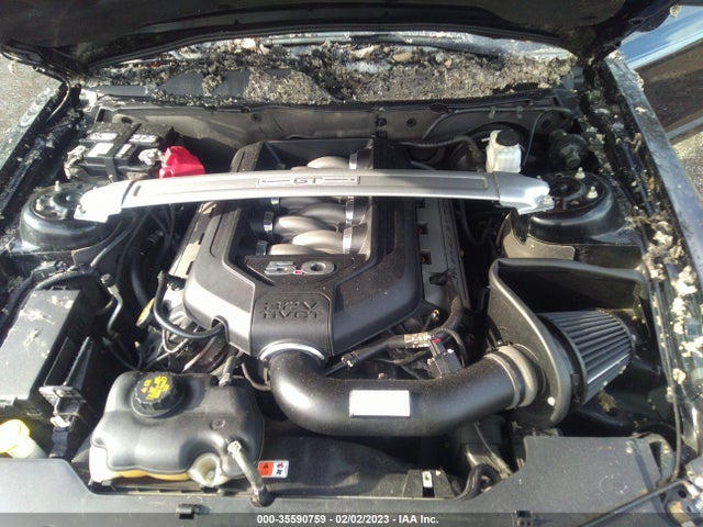 2012 FORD MUSTANG GT VIN: 1ZVBP8CF3C5250873