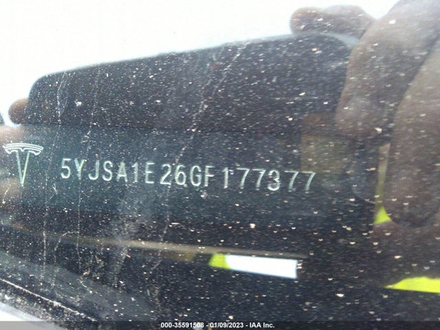 Tesla MODEL S 2016 5YJSA1E26GF177377 Image 9