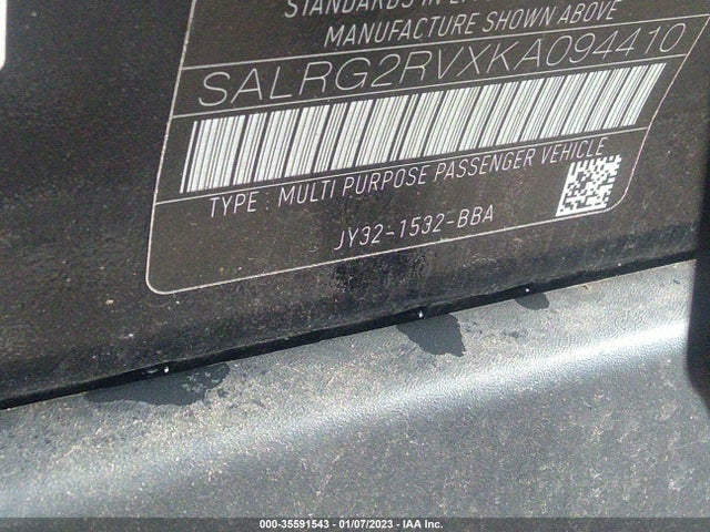 Land Rover Discovery 2019 SALRG2RVXKA094410 Image 10