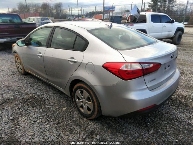 KNAFX4A66E5187963 KIA FORTE LX