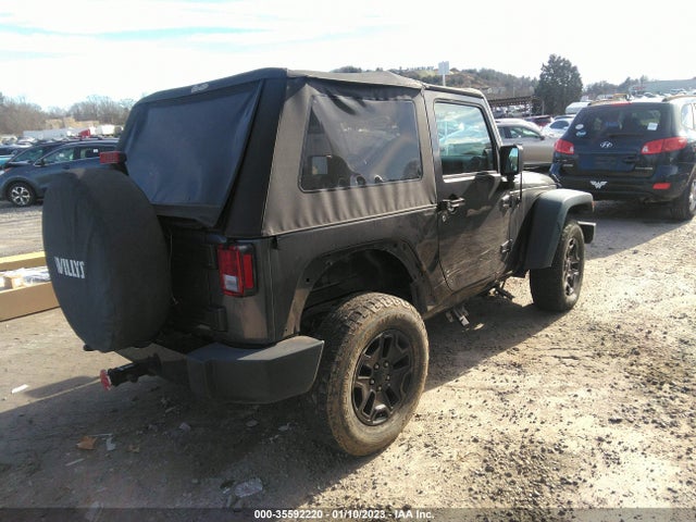 2014 JEEP WRANGLER WILLYS WHEELER VIN: 1C4AJWAG7EL283213