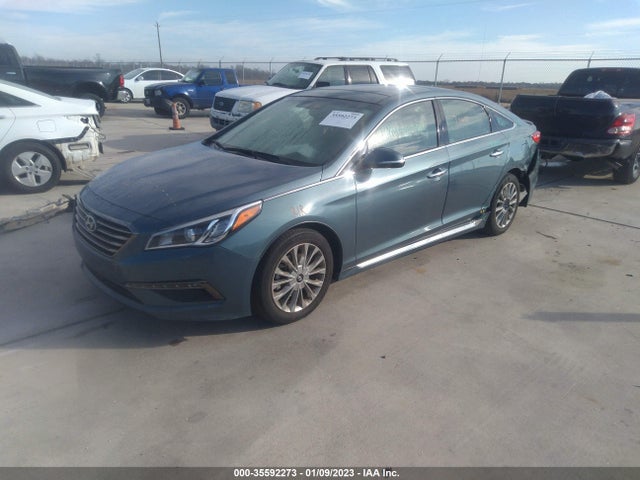 Hyundai Sonata 2.4l Limited 2015 5NPE34AF8FH100690 Image 2