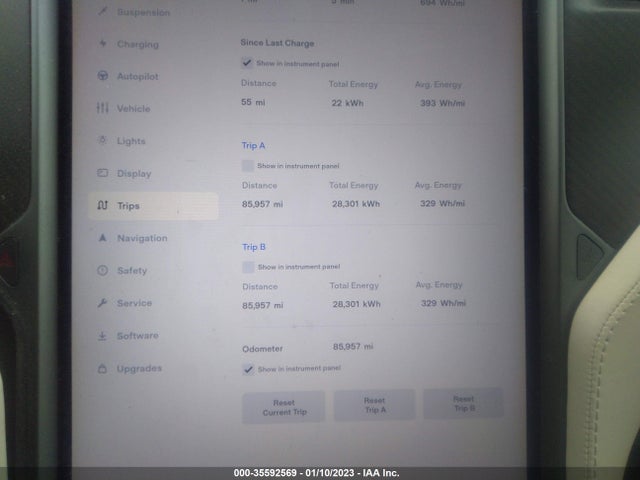 Tesla MODEL S 2018 5YJSA1E2XJF265856 Image 8