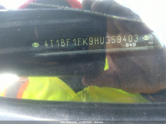 Toyota Camry 2017 4T1BF1FK9HU359403 Image 9