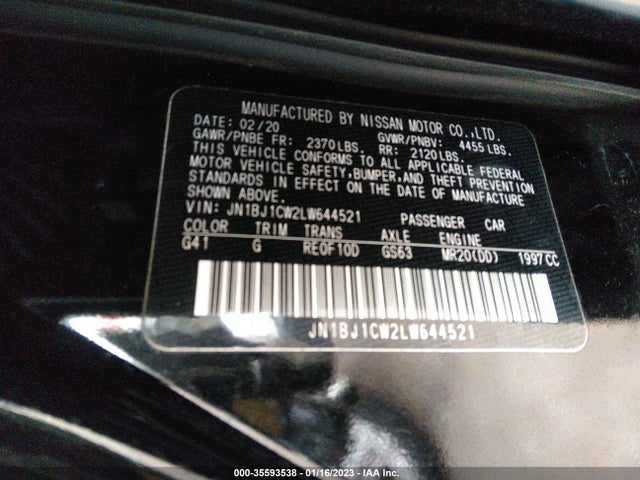 2020 Nissan Qashqai, VIN: JN1BJ1CW2LW644521