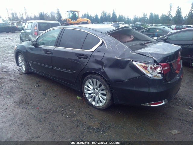 Acura Rlx Tech Pkg 2014 JH4KC1F55EC003490 Image 3