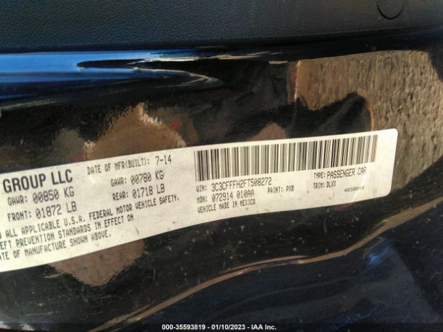 3C3CFFFH2FT508272 Fiat 500