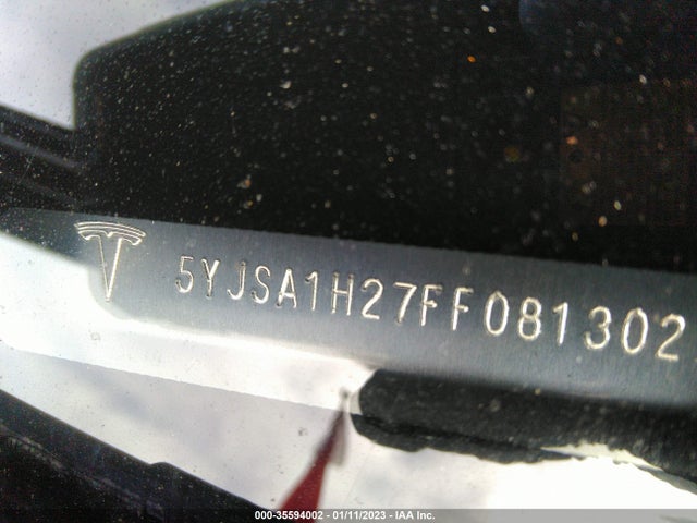 5YJSA1H27FF081302 Tesla Model S 85d/p85d/70d/90d/p90d