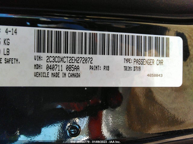 Dodge Charger Rt 2014 2C3CDXCT2EH272072 Image 10
