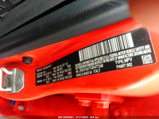 ZFBCFXAT7GP477249 Fiat 500x Pop