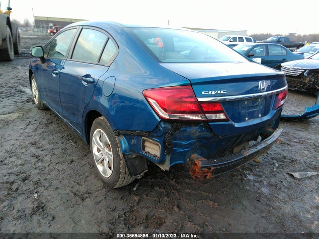 2013 HONDA CIVIC SDN LX VIN: 19XFB2F5XDE068418