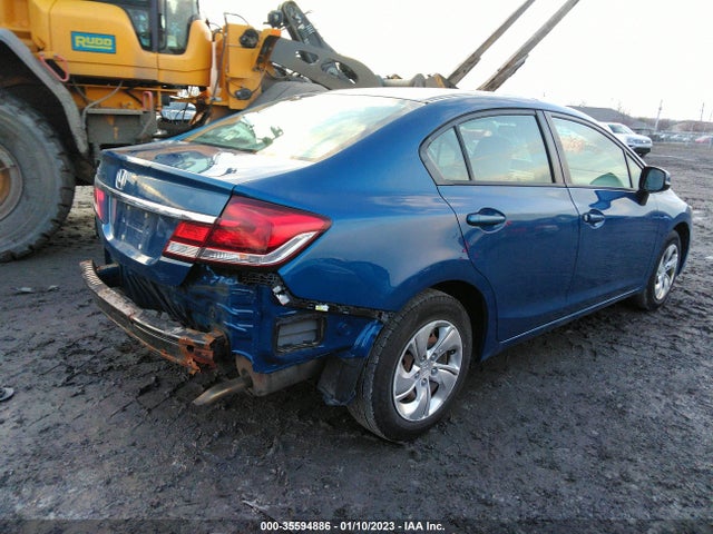 2013 HONDA CIVIC SDN LX VIN: 19XFB2F5XDE068418