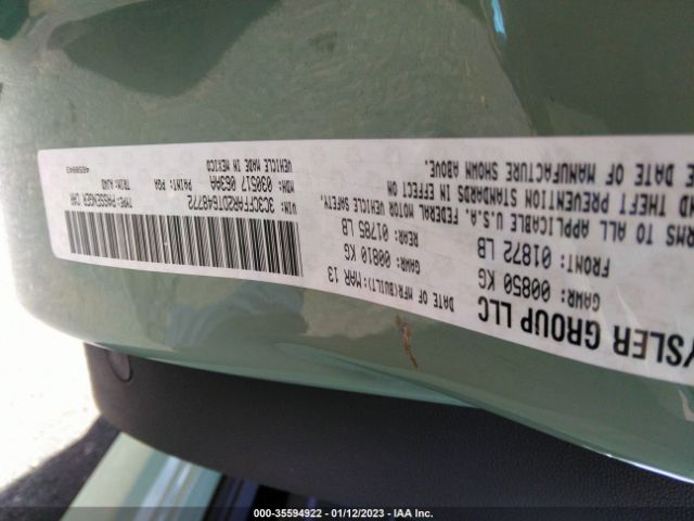 3C3CFFAR2DT648772 Fiat 500
