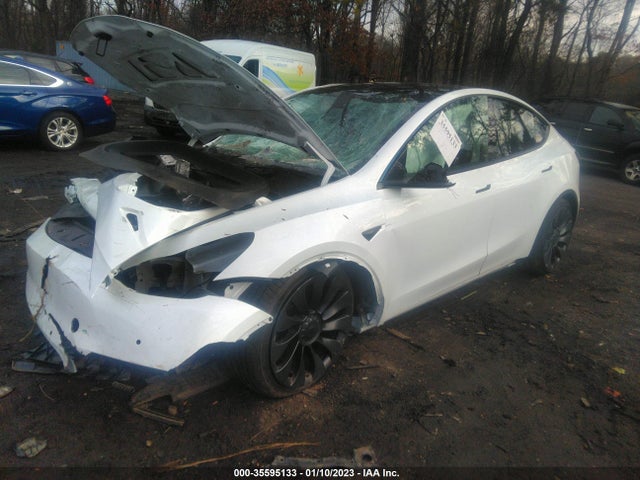 Tesla Model Y Performance 2022 7SAYGDEF3NF373323 Image 2