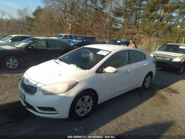 2016 KIA FORTE LX VIN: KNAFX4A68G5556003
