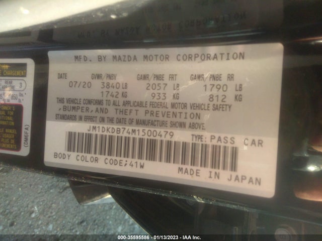 2021 Mazda CX-3, VIN: JM1DKDB74M1500479