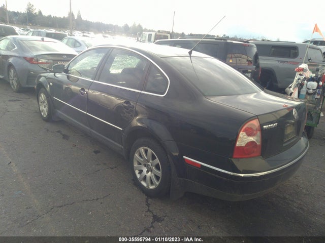 2003 VOLKSWAGEN PASSAT GLS VIN: WVWPD63B83E379100