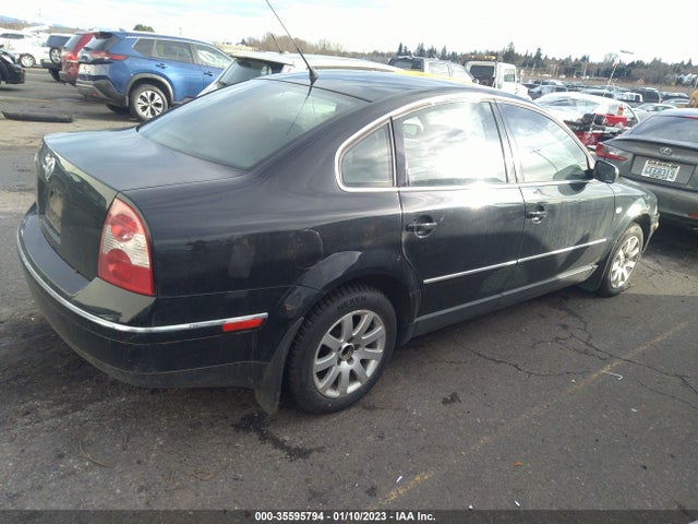 2003 VOLKSWAGEN PASSAT GLS VIN: WVWPD63B83E379100