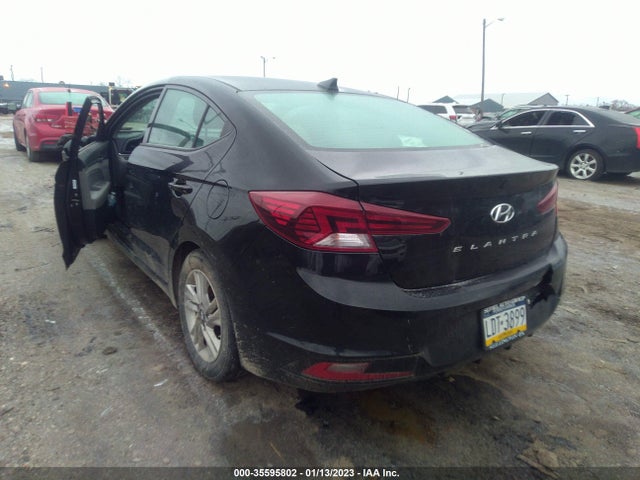 2020 HYUNDAI ELANTRA SEL VIN: KMHD84LF1LU922500