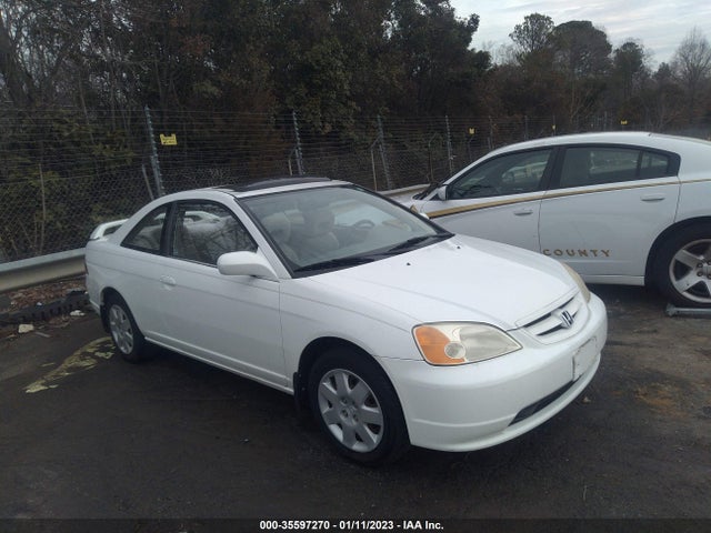 2001 HONDA CIVIC EX VIN: 1HGEM229X1L090566