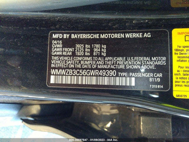 2016 Mini Countryman, VIN: WMWZB3C56GWR49390