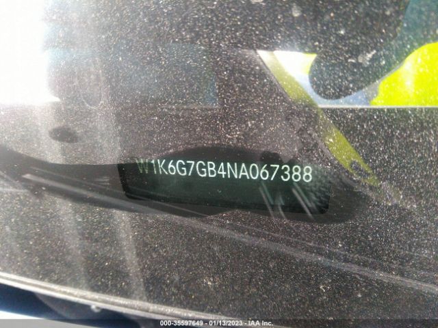 W1K6G7GB4NA067388 Mercedes-Benz S-class S 580